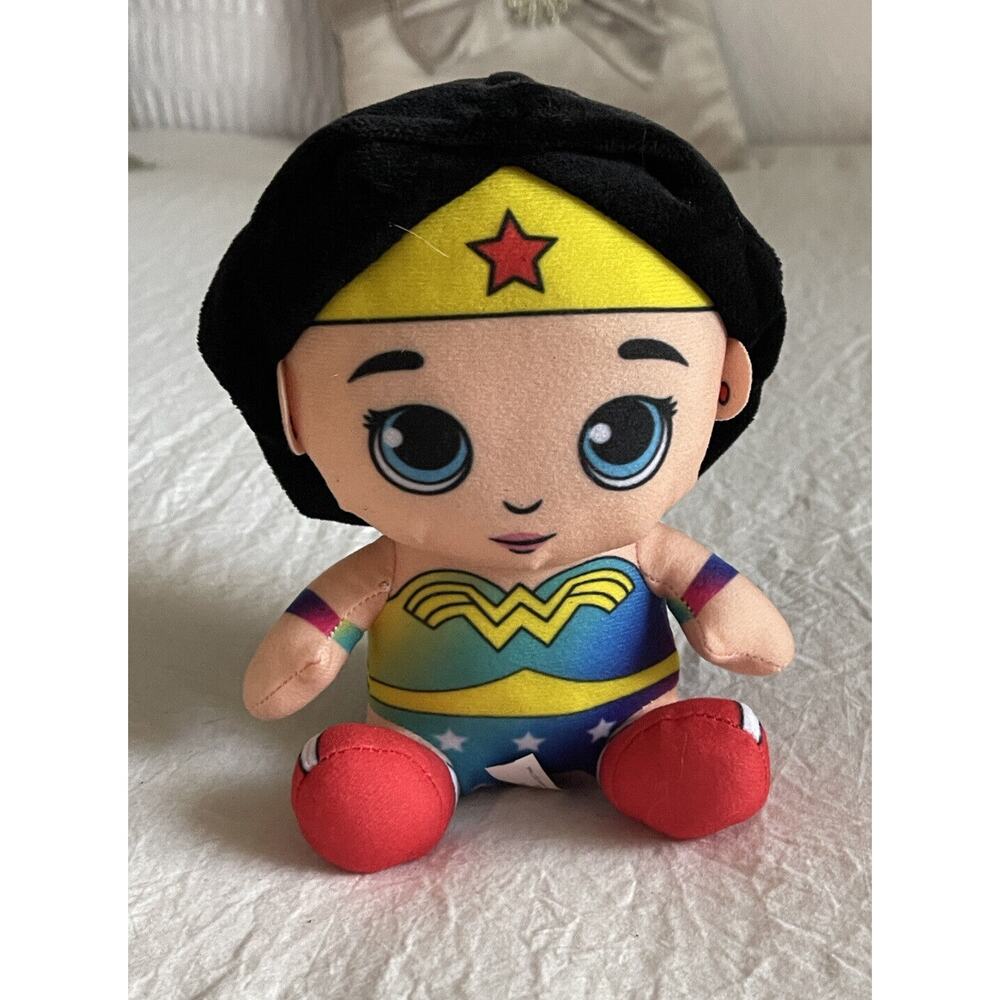 DC Justice League Wonder Woman 6" Plush Super Hero Cute Gradient Collection